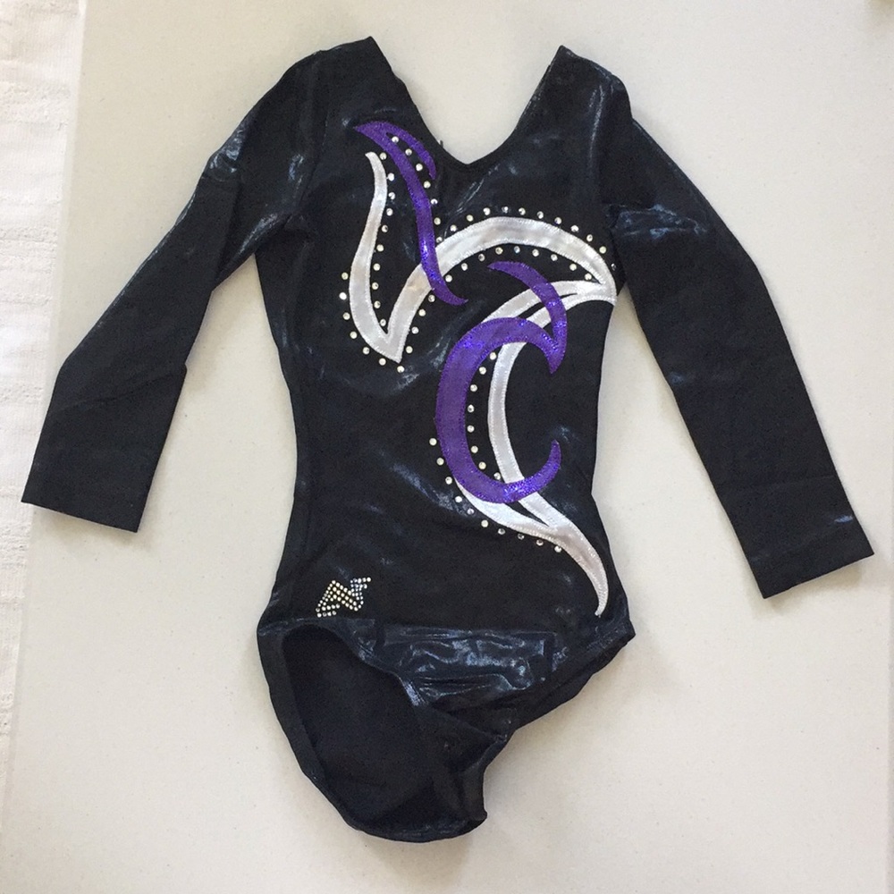 Alpha Factor gymnastics leotard